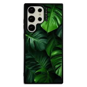 AKAM AMC-WSGS23U-LEAVES-33 Cover For Samsung Galaxy S23 Ultra