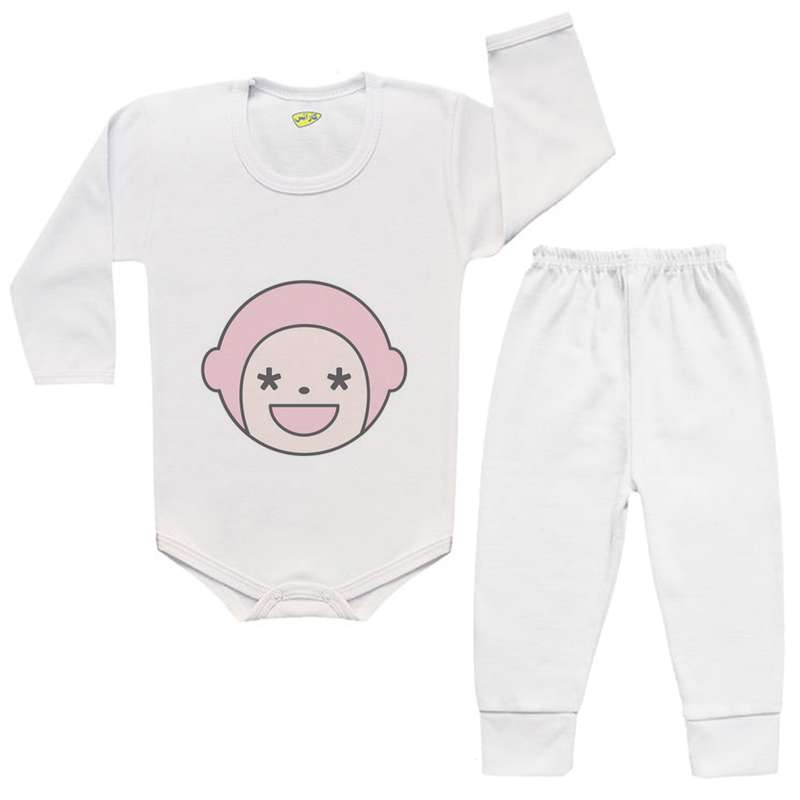 ست بادی و شلوار نوزادی کارانس مدل BST-3296