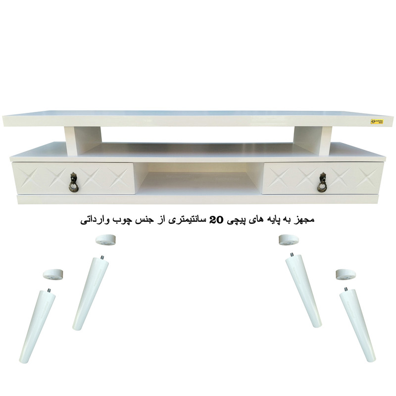 میز تلویزیون کاریزما چوب مدل W.S_209