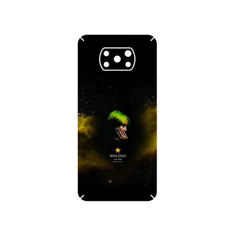 برچسب پوششی ماهوت مدل Billie Eilish مناسب برای گوشی موبایل شیائومی Poco X3 Pro