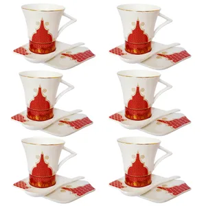 سرویس قهوه خوری 12 پارچه مدل مصری کد ME730