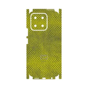MAHOOT Yellow Snake Skin-FullSkin Cover Sticker for Honor X5b Plus