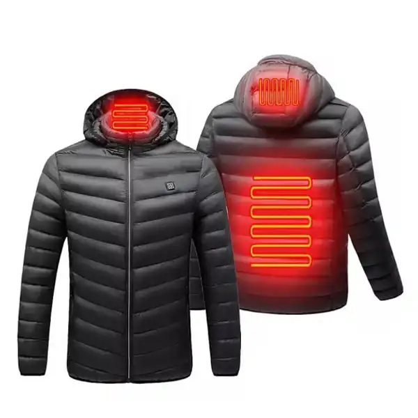 کاپشن کوهنوردی مردانه مدل هیتردار