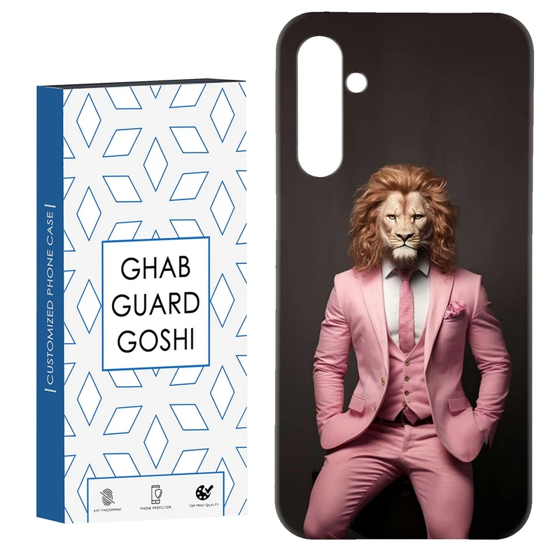 کاور قاب گارد گوشی طرح شیر کد Dimo-484 مناسب برای گوشی موبایل سامسونگ Galaxy S23 Fe