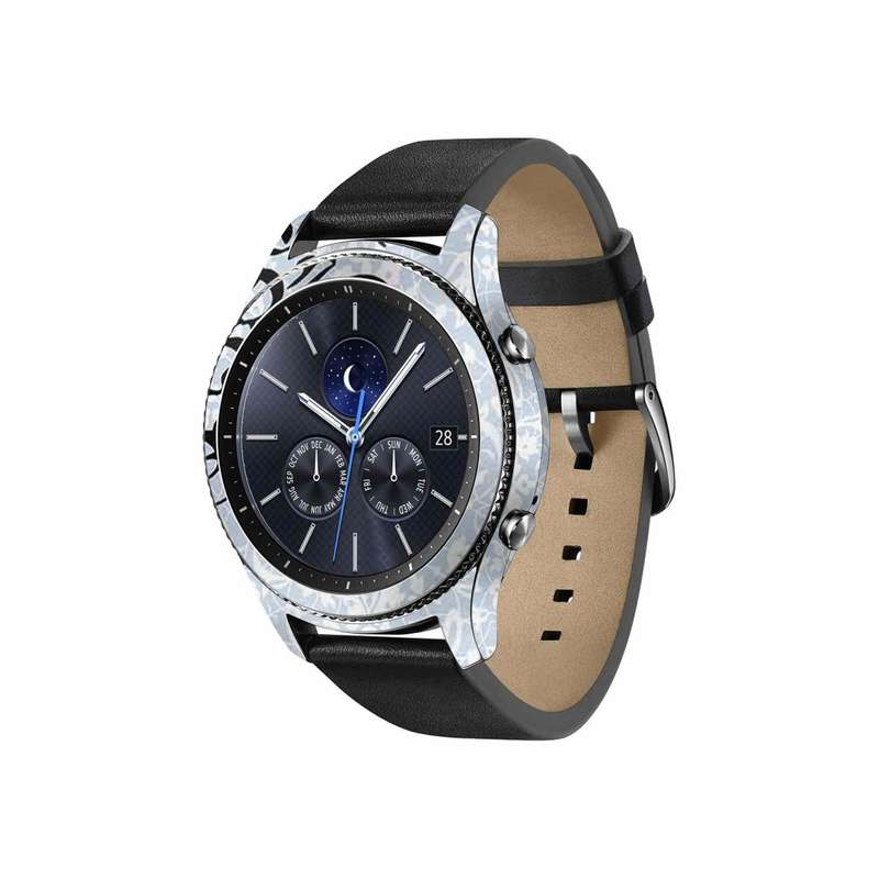 برچسب ماهوت طرح Nastaliq-4 مناسب برای ساعت هوشمند سامسونگ Galaxy Gear S3 Classic