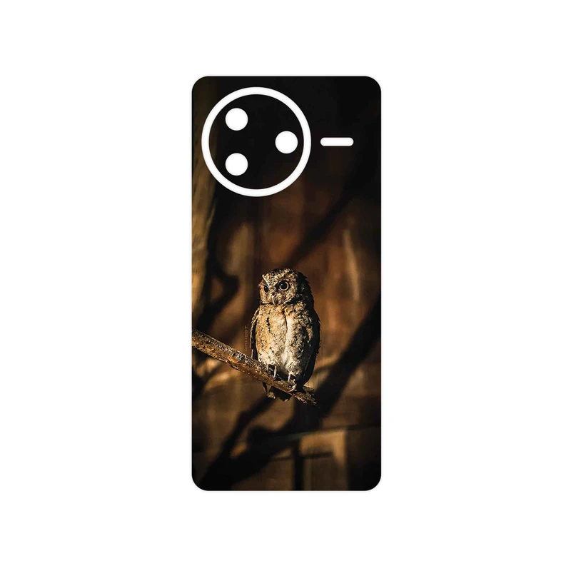 برچسب پوششی ماهوت مدل Owl مناسب برای گوشی موبایل شیائومی Poco F7 Pro