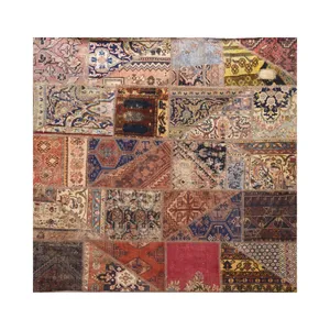 کلاژ فرش دستباف 3 متری مدل وینتج کد 28