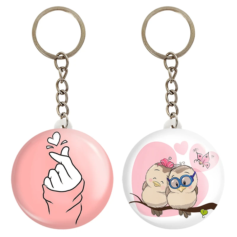 جاکلیدی خندالو مدل عاشقانه کد 18891899 مجموعه 2 عددی