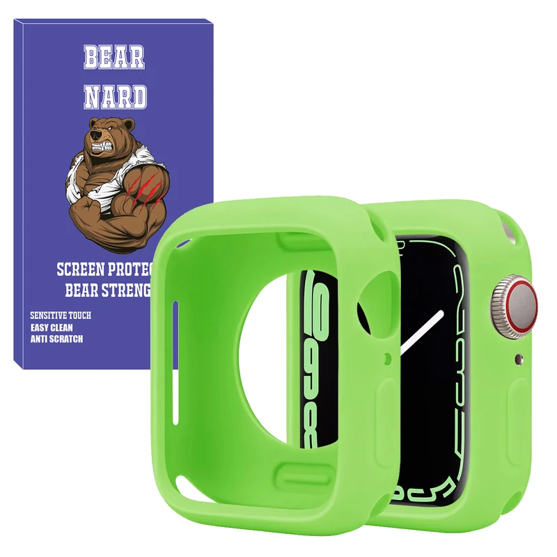 کاور برنارد مدل Jelly Protection BR مناسب برای اپل واچ سری 7/8/9 سایز 45 میلی متری