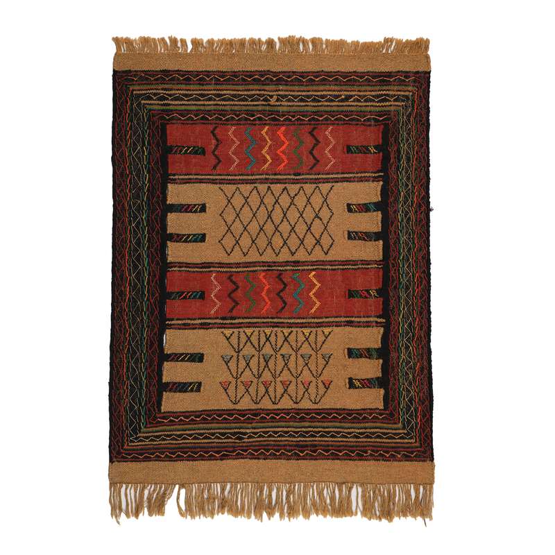 گلیم دستبافت مدل سفره کردی کد 4020513 گلیم دستبافت مدل سفره کردی کد 4020513