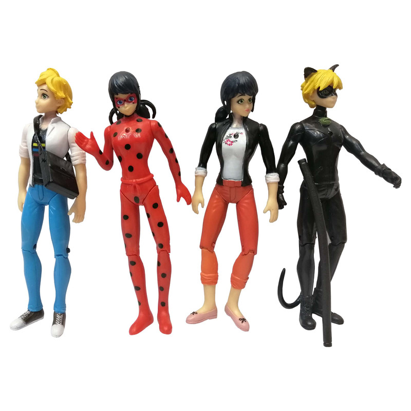 اکشن فیگور طرح دختر کفش دوزکی مجموعه 4 عددی