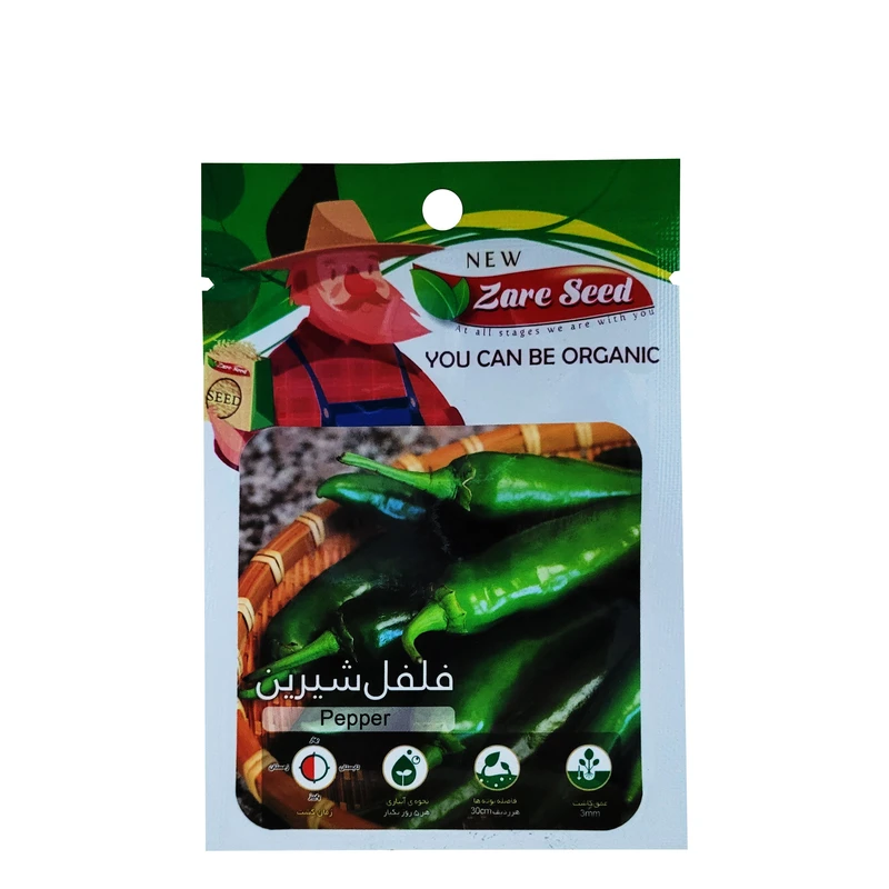 بذر فلفل شیرین پاسارگاد کشت زارع کد zs30