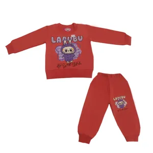 ست سویشرت و شلوار راحتی بچگانه مدل لبوبو کد 1295-2