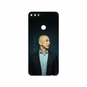 MAHOOT Jeff Bezos Cover Sticker for Huawei Y7 Prime 2018