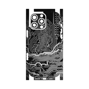 MAHOOT Black_Printed_Circuit_Board-FullSkin Cover Sticker for Apple iPhone 16 Pro Max