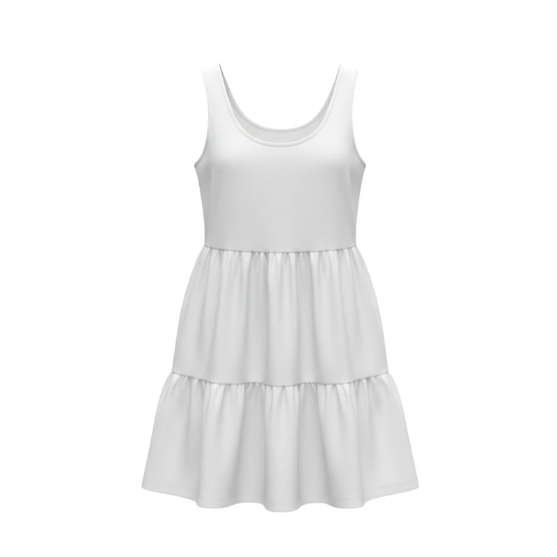 پیراهن یقه گرد زنانه مدل ساده