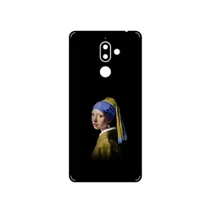 MAHOOT Girl with a Pearl Earring of Vermeer Cover Sticker for Nokia 7 Plus