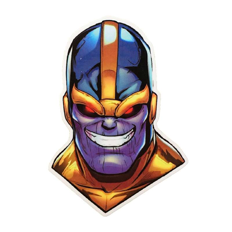 استیکر تزئینی موبایل و تبلت مدل Thanos کد 018 
