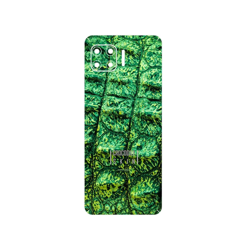 برچسب پوششی ماهوت مدل Crocodile Skin مناسب برای گوشی موبایل موتورولا Moto G 5G Plus