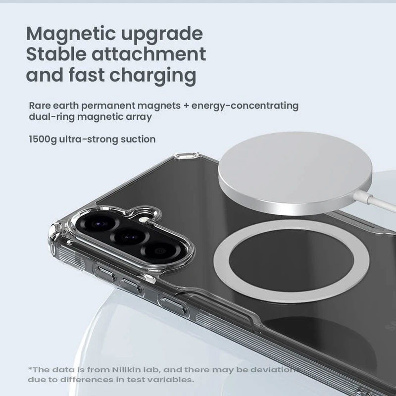 کاور نیلکین مدل Nature TPU Pro Magnetic مناسب برای گوشی موبایل سامسونگ Galaxy A56/A37/A36