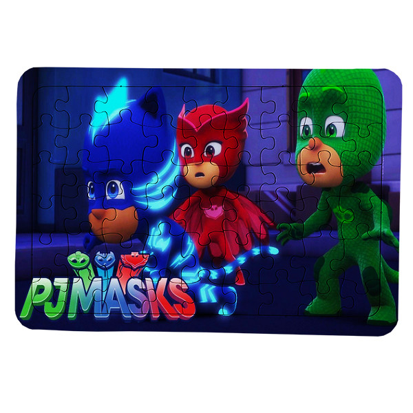 پازل 54 تکه طرح انیمیشن شب نقاب کد Lz14