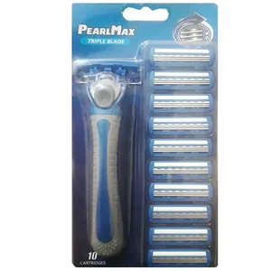 خودتراش و تیغ یدک پرل مکس مدل Blade بسته 11 عددی