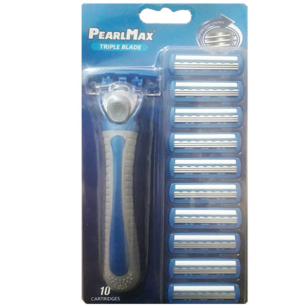 خودتراش و تیغ یدک پرل مکس مدل Blade بسته 11 عددی