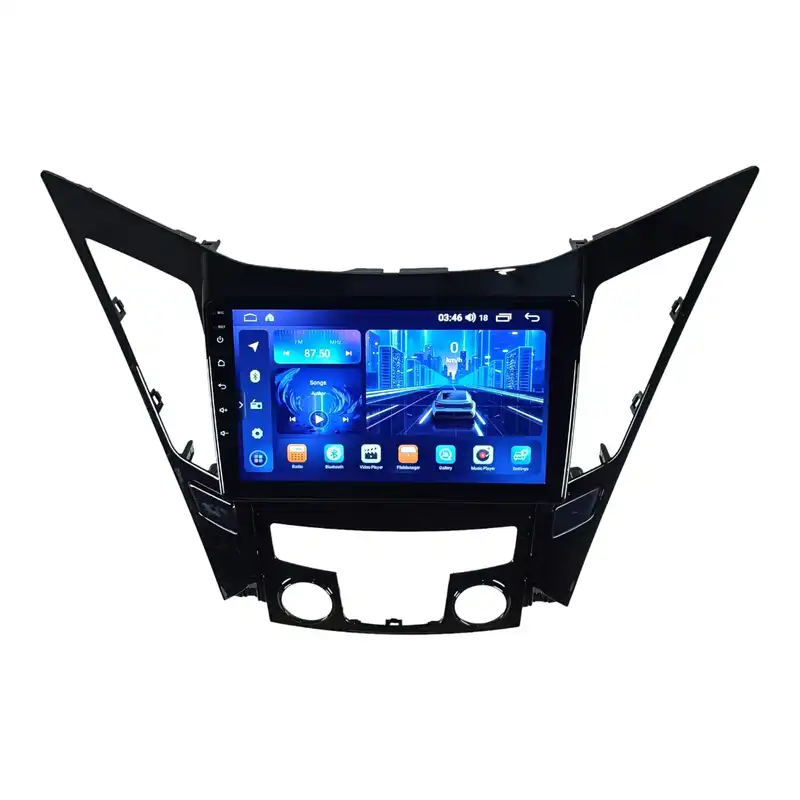 پخش کننده تصویری خودرو مدل اندروید Golden24 مناسب برای سوناتا YF