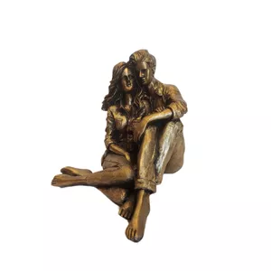 مجسمه مدل دختر پسر نشسته کد A234