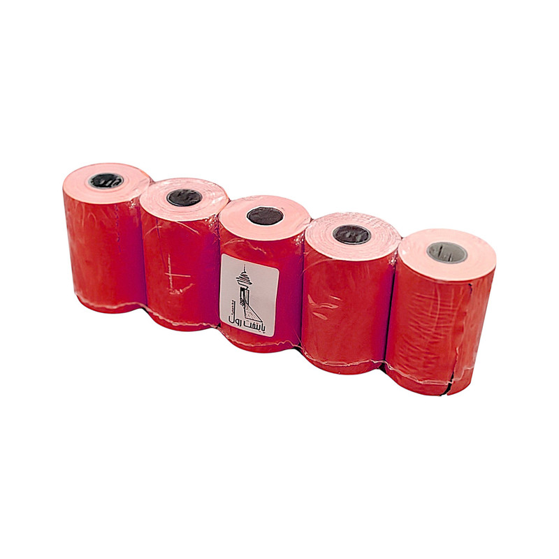 کاغذ پرینتر حرارتی پایتخت رول مدل R80mm بسته 5 عددی