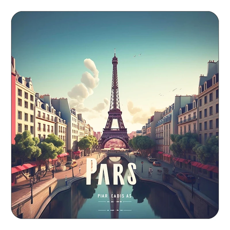 مگنت کاکتی طرح پاریس Paris مدل mp55484