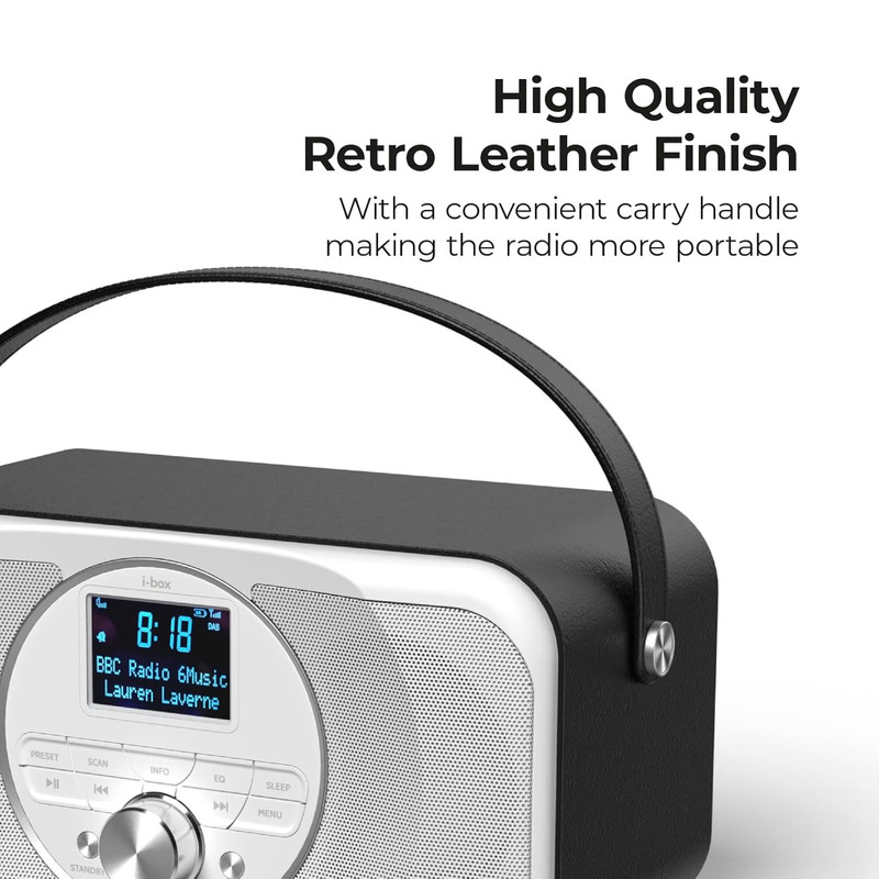 رادیو اسپیکر FM آی‌باکس مدل DAB دارای Bluetooth