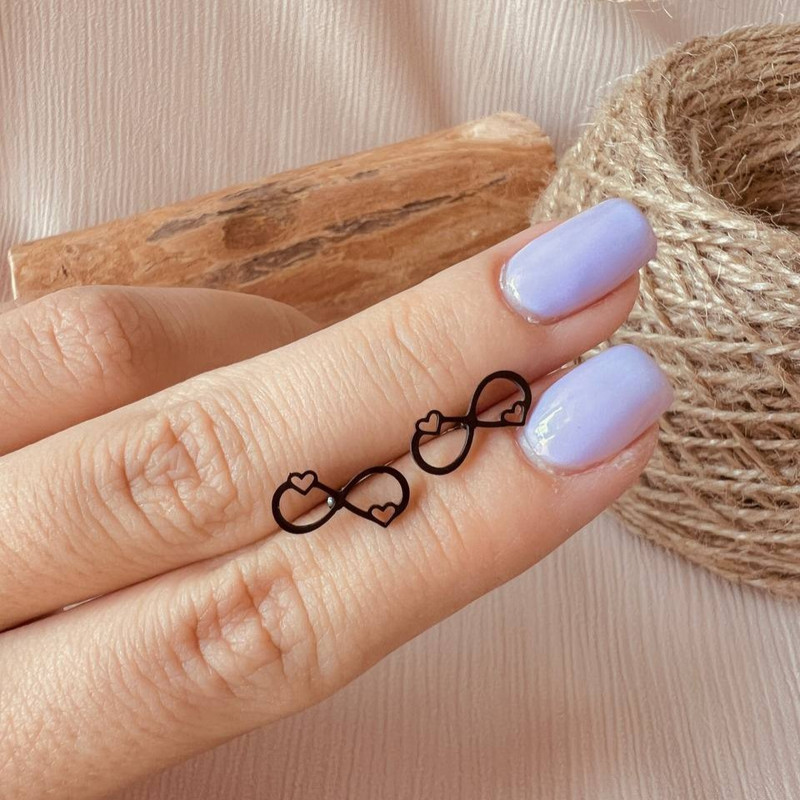 نیم ست زنانه مدل بینهایت طرح قلب