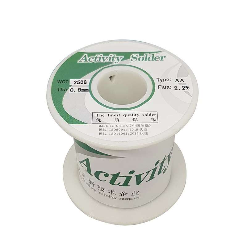 سیم لحیم اکتیویتی مدل 0.8mm وزن 500 گرم