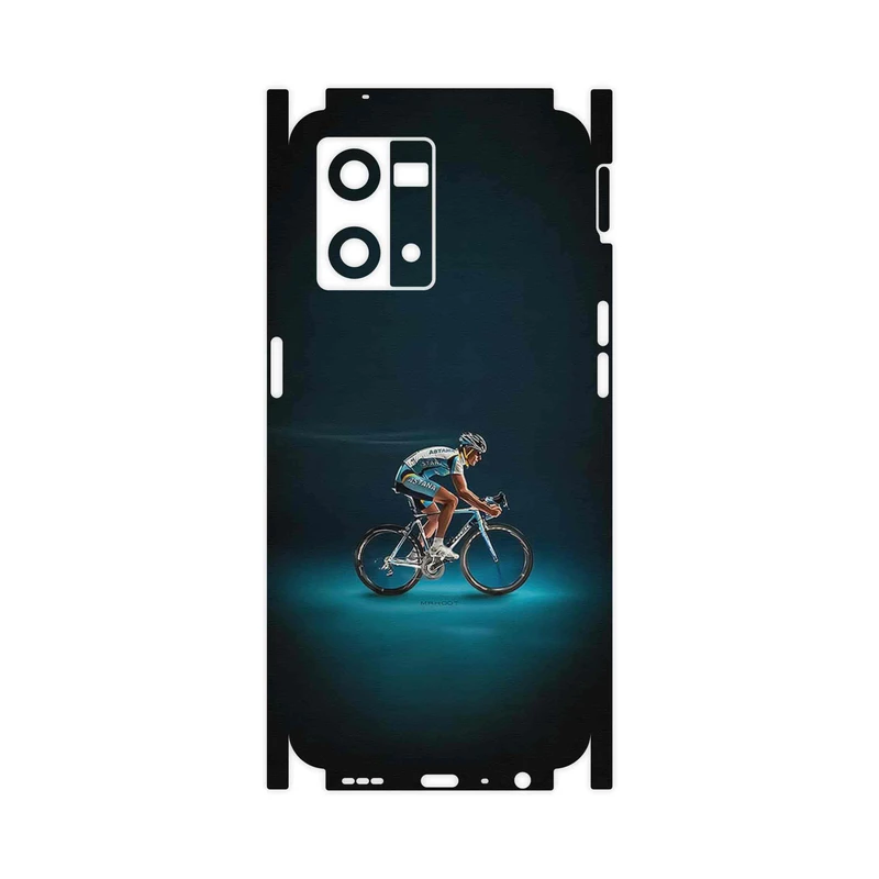 برچسب پوششی ماهوت مدل Road_cycling-FullSkin مناسب برای گوشی موبایل اپو Reno 8 4G