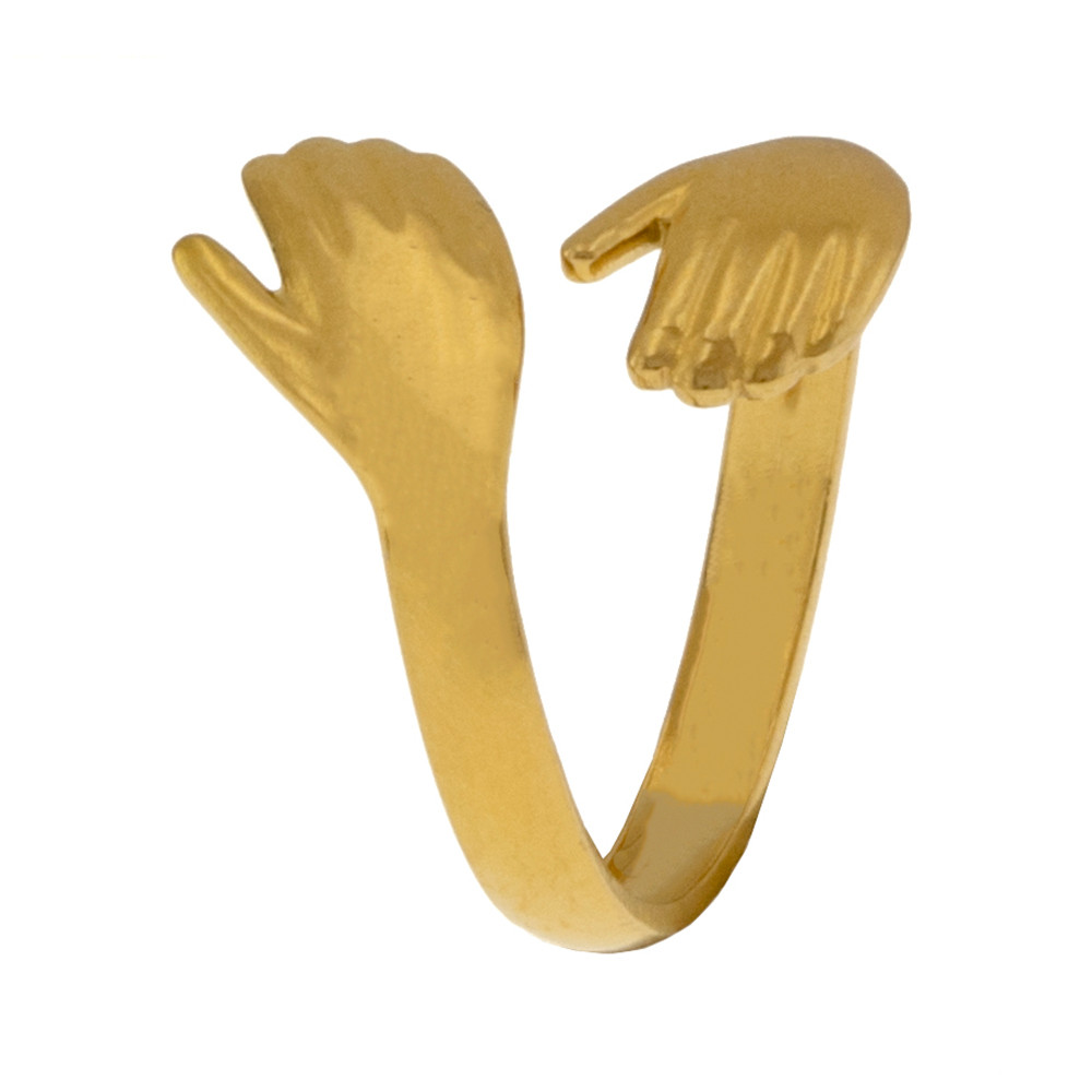 انگشتر زنانه برانت طرح آغوش عشق انگشتر زنانه برانت طرح آغوش عشق