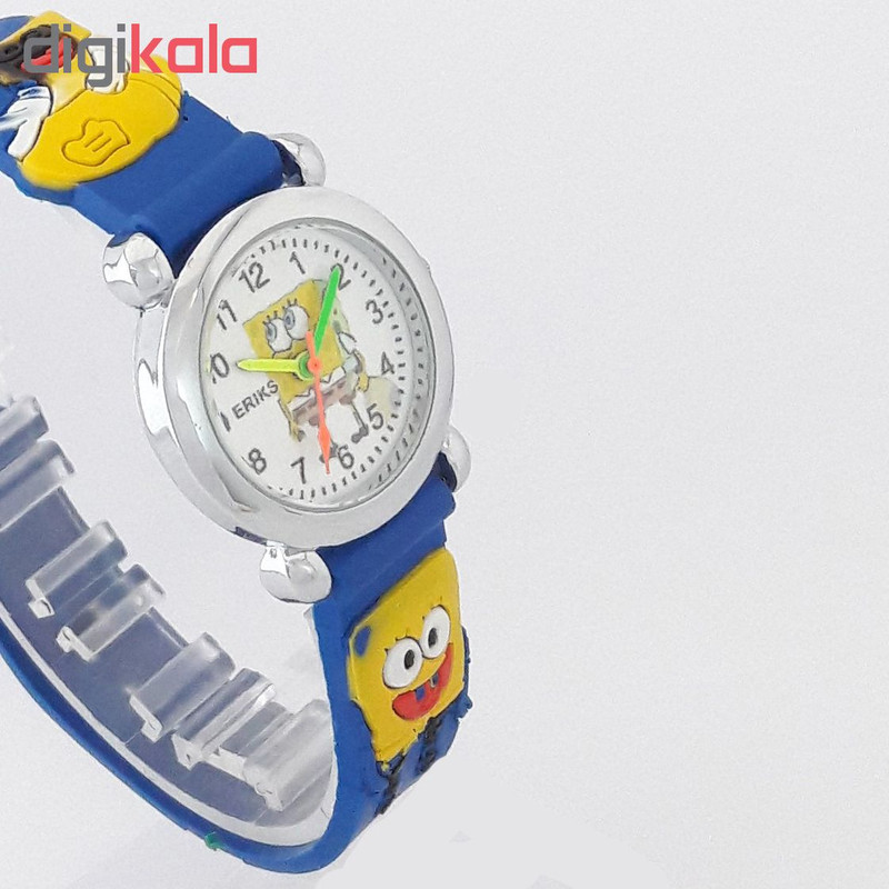 ساعت مچی عقربه ای پسرانه مدل BAB 1101 /AB-TE به همراه دستمال مخصوص نانو برند کلیر واچ ساعت مچی عقربه ای پسرانه مدل BAB 1101 /AB-TE به همراه دستمال مخصوص نانو برند کلیر واچ