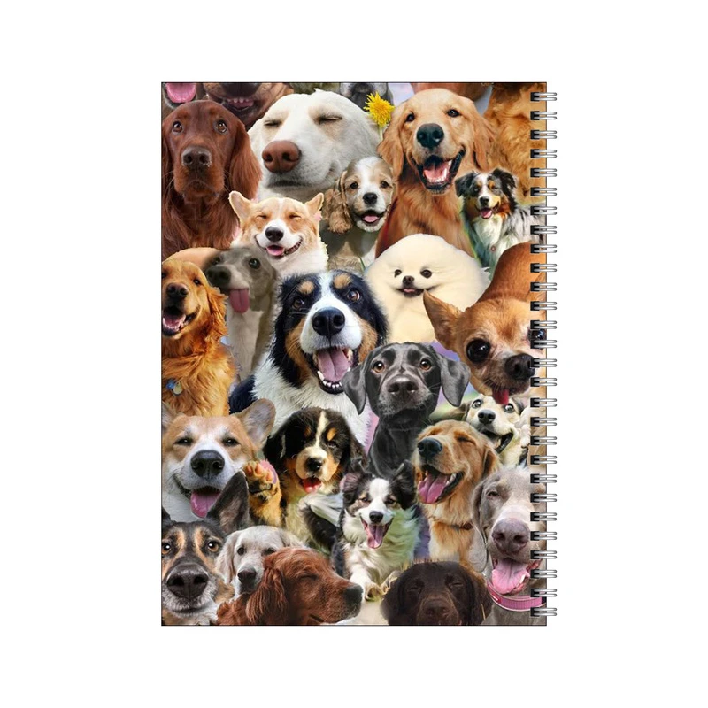 دفتر مشق 80 برگ بامبیلیپ طرح سگ سگی کد 7790087