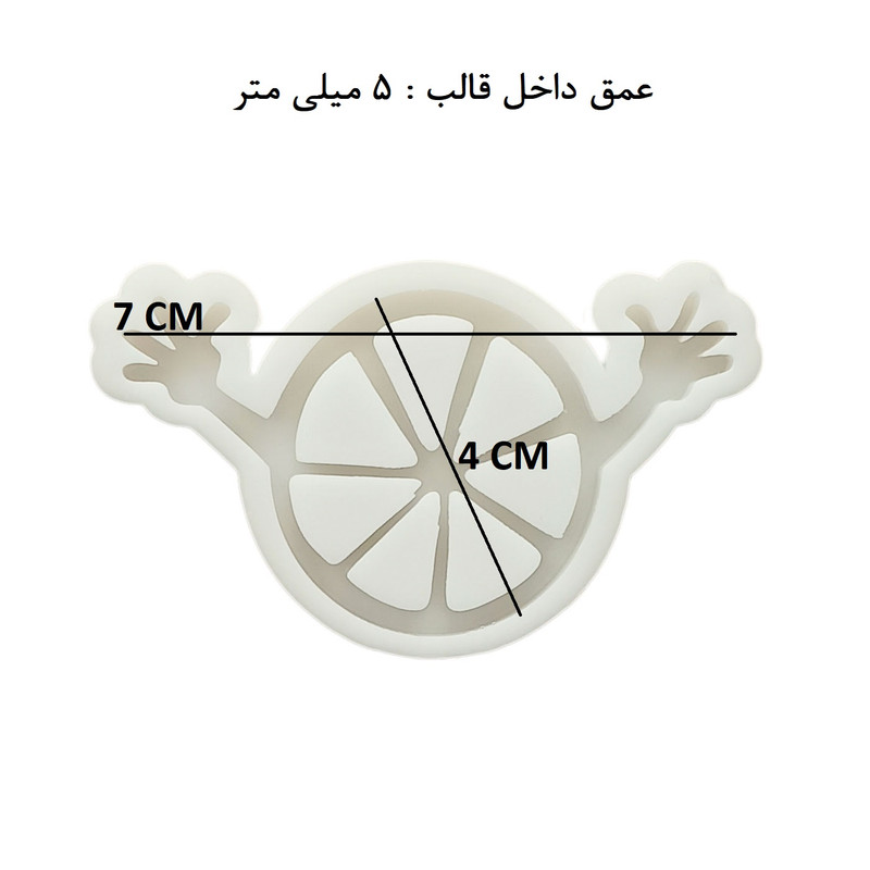 قالب رزین مدل لیمو کد 1