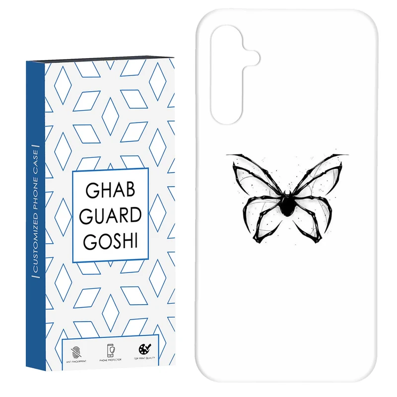 کاور قاب گارد گوشی طرح پروانه کد Dimo-823 مناسب برای گوشی موبایل سامسونگ Galaxy A54