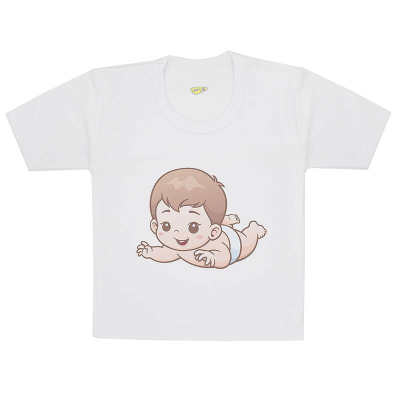 تی شرت آستین کوتاه نوزادی کارانس مدل TSB-3083
