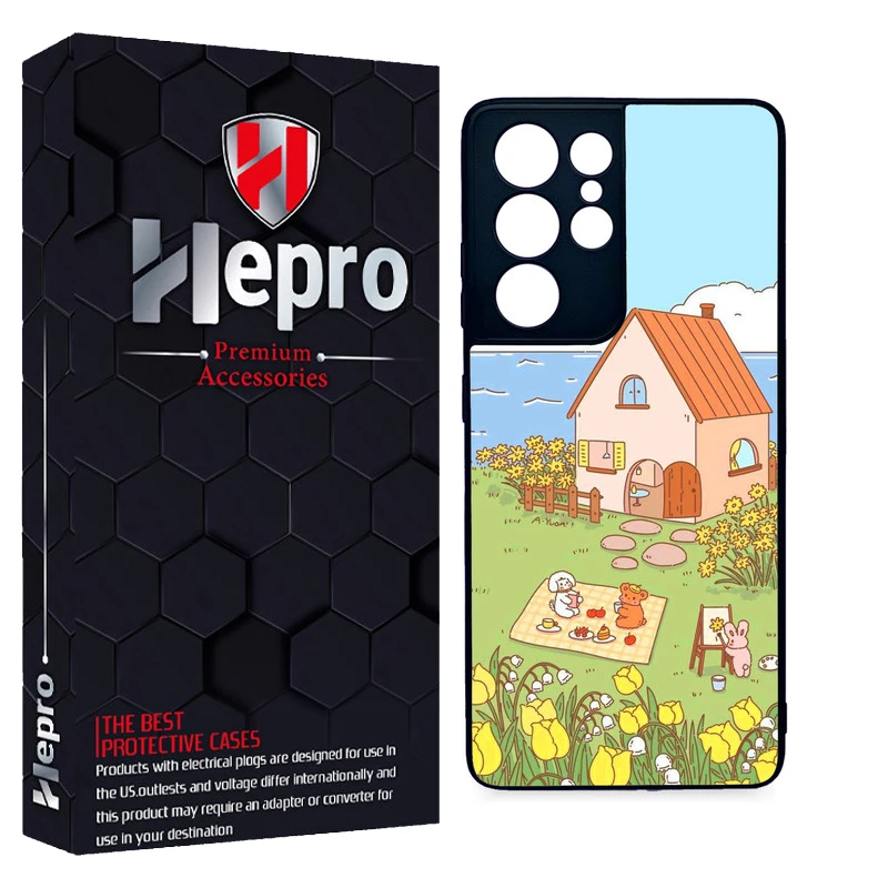 کاور هپرو طرح فانتزی مدل TPU مناسب برای گوشی موبایل سامسونگ Galaxy S21 ULTRA