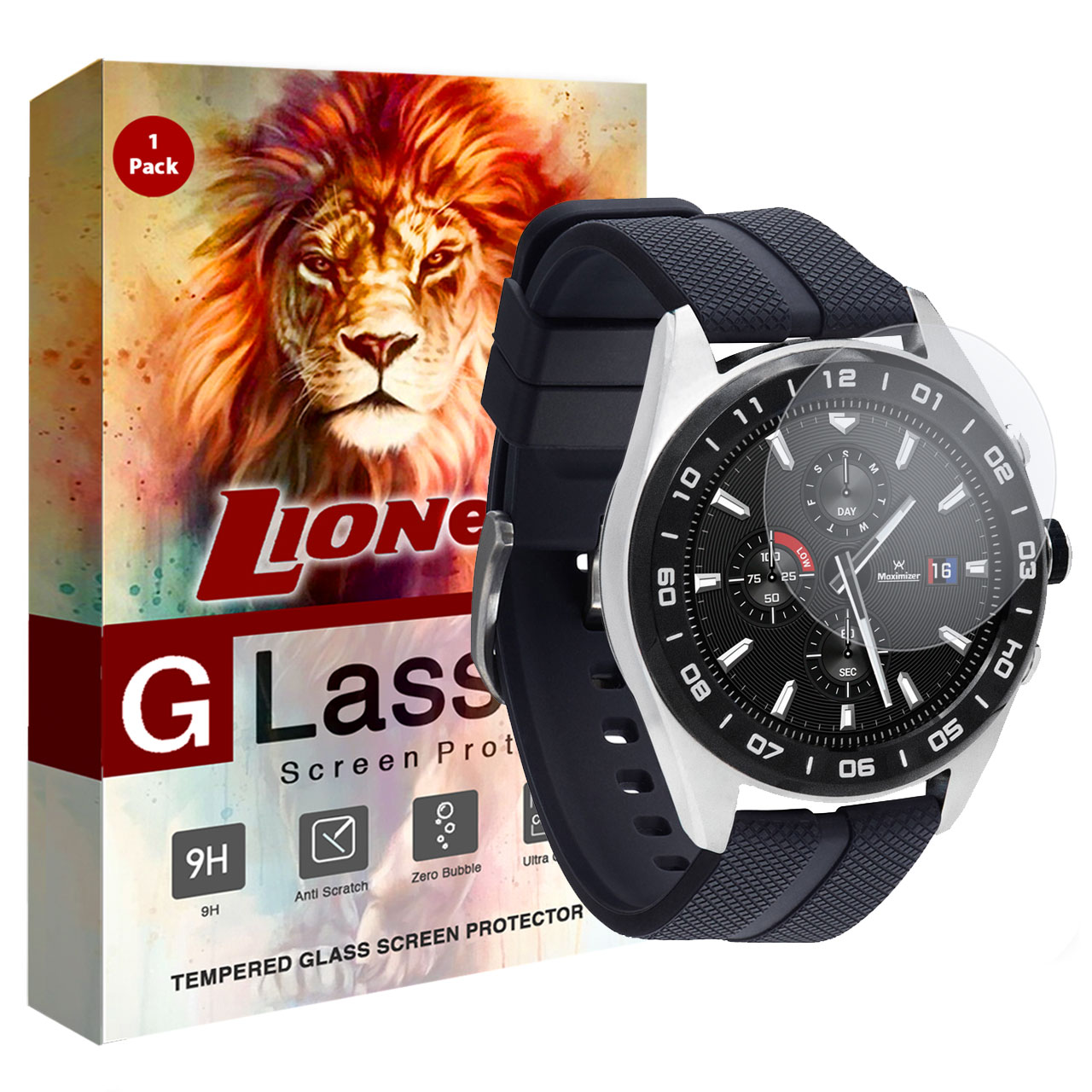 محافظ صفحه نمایش لایونکس مدل SIM-L مناسب برای ساعت هوشمند ال جی Watch W7