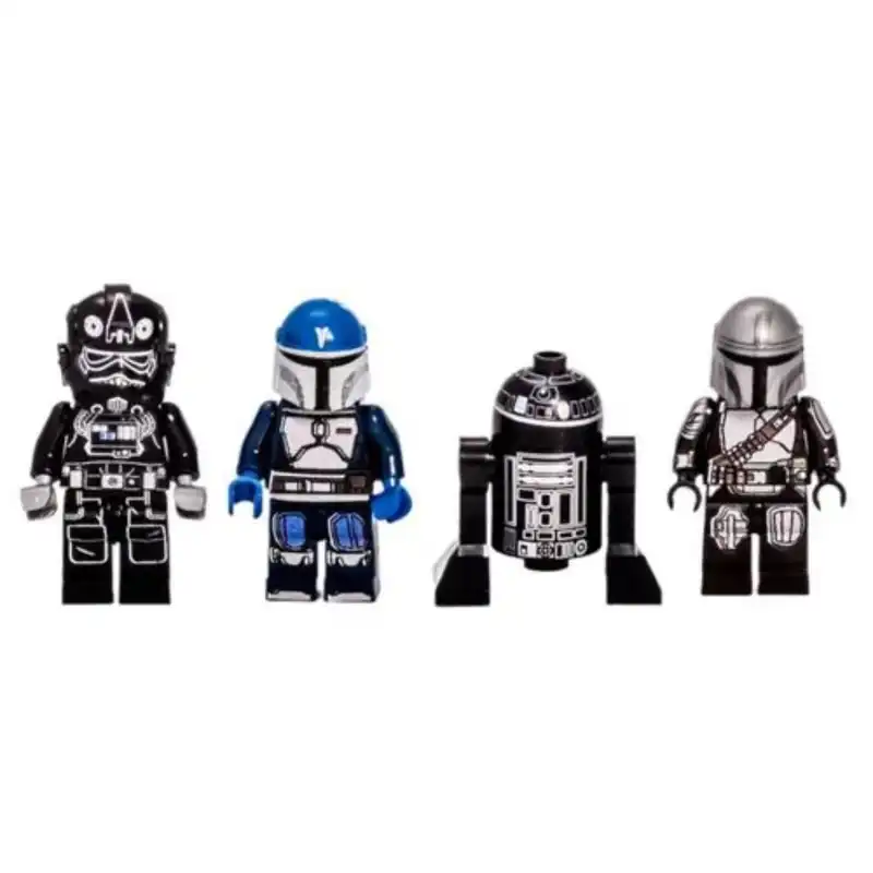 ساختنی مدل جنگ ستارگان طرح تای فایتر و استار فایتر کد 65009