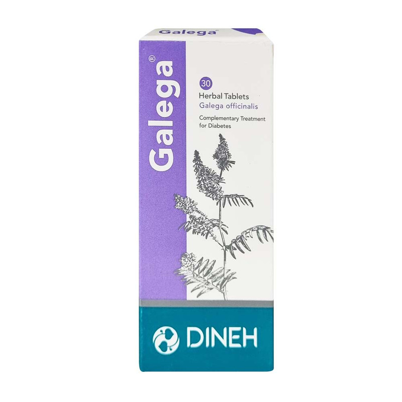 قیمت و خرید قرص گالگا دینه بسته 30 عددی