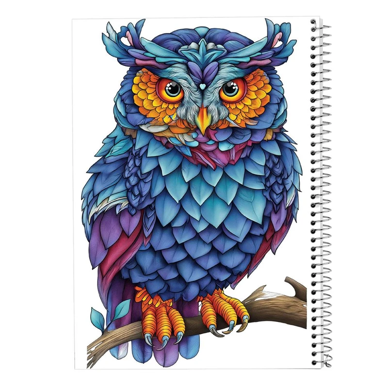 دفتر ژورنال نویسی 50 برگ مدوپد مدل نقطه ای طرح پرنده کد DF15265