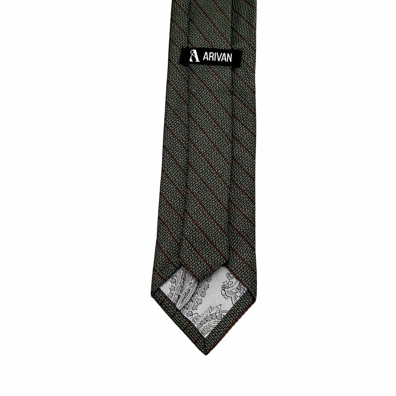 ست کراوات و دستمال جیب مردانه آریوان مدل K3303