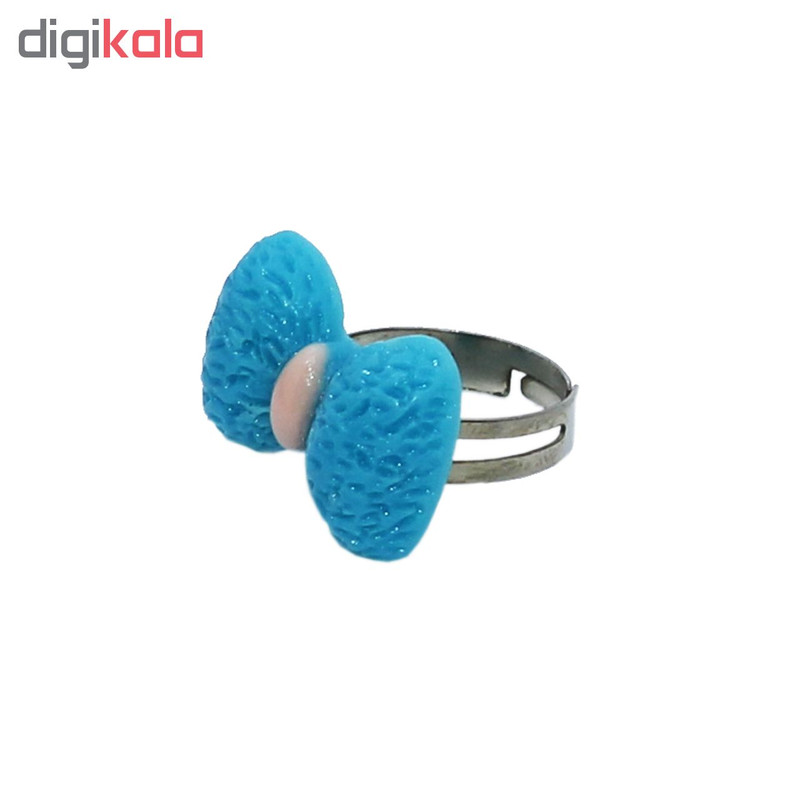 انگشتر دخترانه کد 007 مجموعه سه عددی