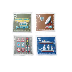 تمبر یادگاری مدل حمل و نقل کد DS2408 مجموعه 4 عددی