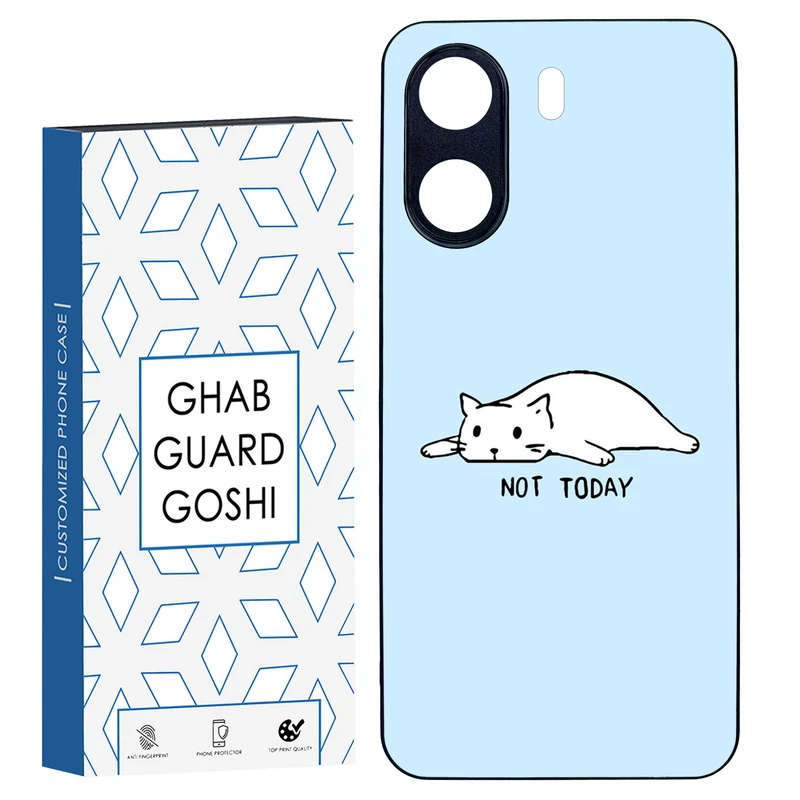 کاور قاب گارد گوشی طرح گربه کد TPU-002 مناسب برای گوشی موبایل شیائومی REDMI 13C / POCO C65